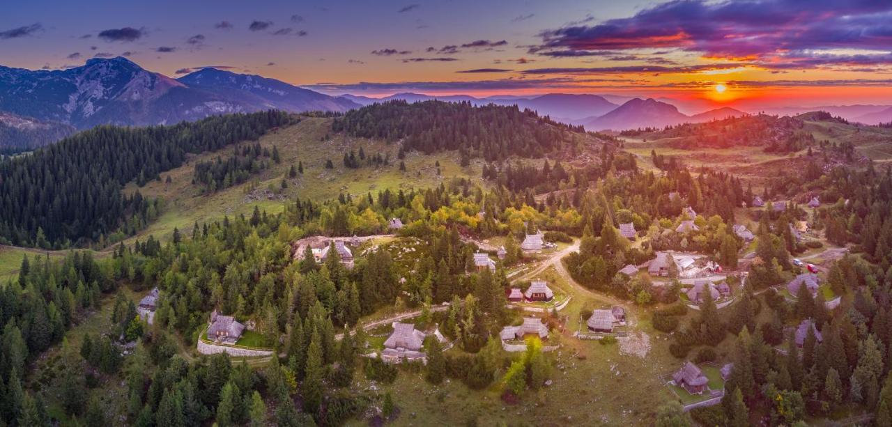 Chalet Zlatica Velika Planina Stahovica Bagian luar foto