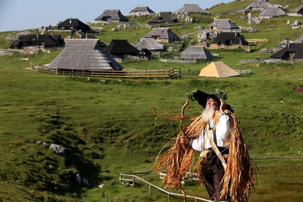 Chalet Zlatica Velika Planina Stahovica Bagian luar foto