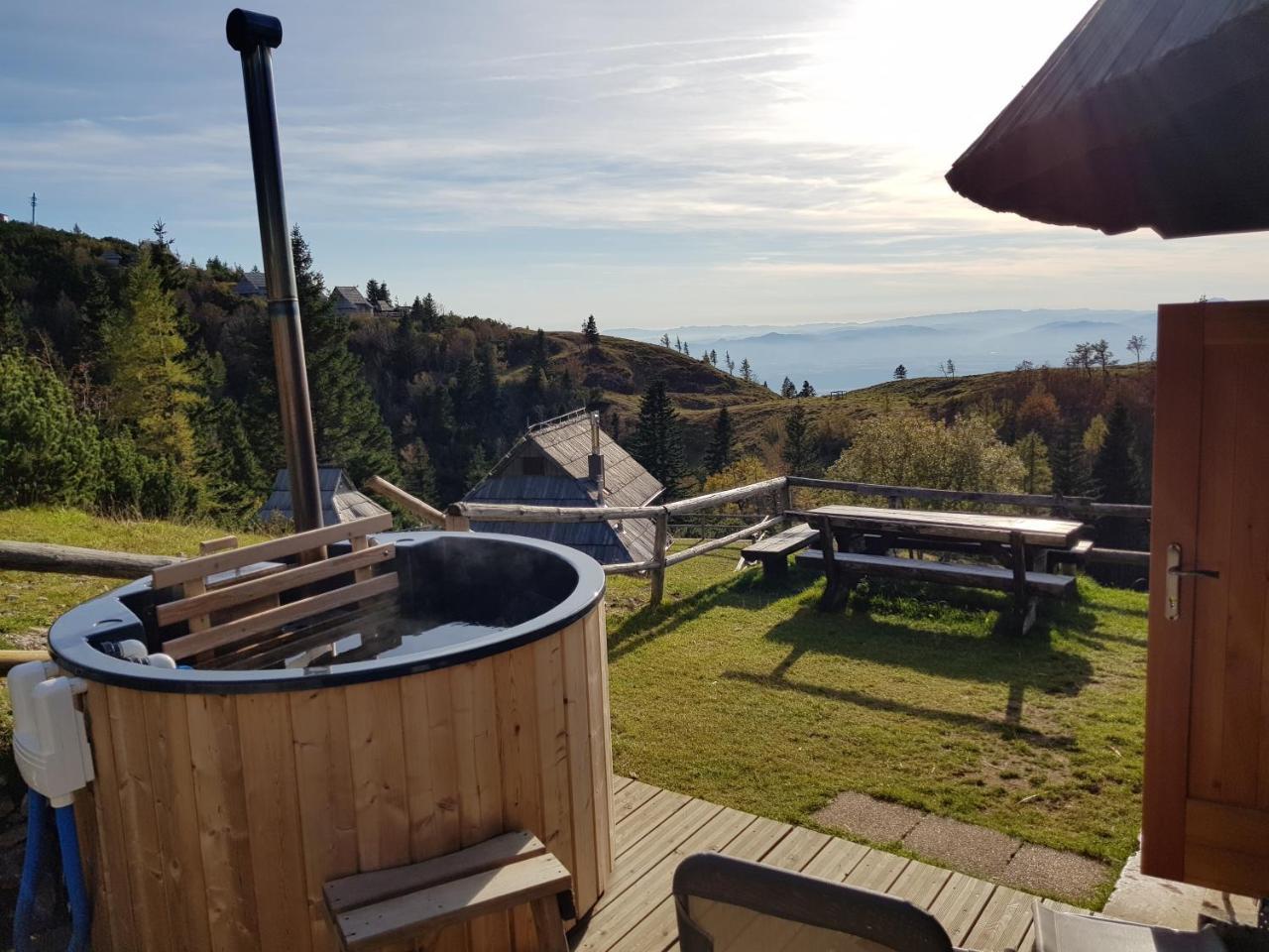 Chalet Zlatica Velika Planina Stahovica Bagian luar foto